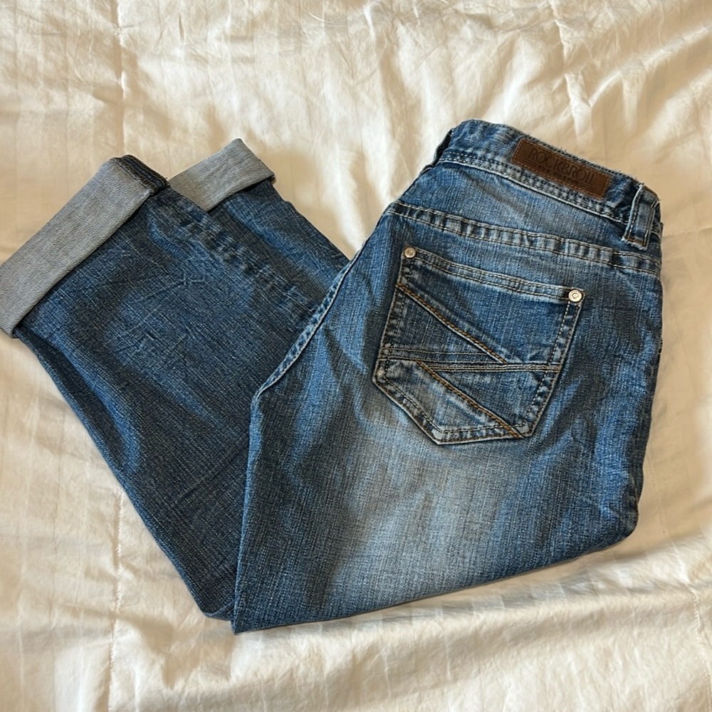 Rock & Roll Cowgirl Boyfriend Crop Capris